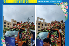 Welcoming Shubhanshu Shukla
